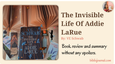 The Invisible Life Of Addie LaRue by VE Schwab