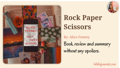 Rock Paper Scissors by Alice Feeney Thriller book